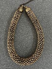 thick gold necklace for sale  WIGAN