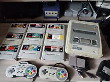 Używany, Super Nintendo SNES PAL + 9 games na sprzedaż  PL