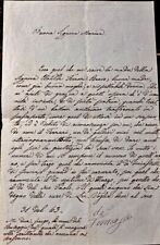 Niccolò tommaseo lettera usato  Pisa