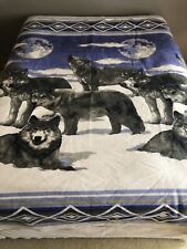 Wolf blanket bed for sale  Marshall