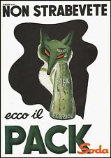 Pubblicita 1953 pack usato  Biella