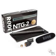 RODE NTG-2 Shotgun Condenser Video Camera Boom Pole Microphone Mic NTG2 for sale  Shipping to South Africa