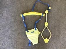 BOXED LINDAM YELLOW BABY DOOR BOUNCER IN VGC for sale  Shipping to South Africa