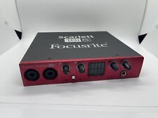 Interfaz de audio USB FOCUSRITE Scarlett 18i6 primera generación ¡funciona COMPLETAMENTE PROBADA! segunda mano  Embacar hacia Argentina