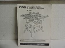Ryobi bt3100 table for sale  New Port Richey
