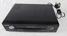 Grabadora de casete de video Sharp VC-A573U VHS VCR de 4 cabezales ¡probada y funciona! segunda mano  Embacar hacia Argentina