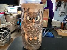 Large ceramic owl for sale  Seven Valleys