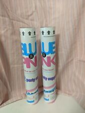 2 Pack Gender Reveal Confetti Cannon Blue Same Day Shipping Blue Party Blaster for sale  Shipping to South Africa