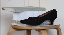 Norvic black suede for sale  LONDON