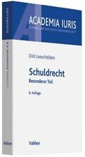 Schuldrecht looschelders dirk gebraucht kaufen  Berlin