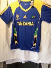 tanzania football shirt for sale  FARNBOROUGH
