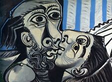 Picasso bacio stampa usato  Napoli