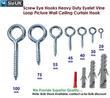 Screw eye hook for sale  LONDON