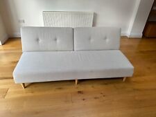 Grey fabric sofa for sale  LONDON