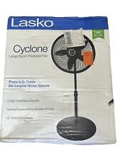Lasko Cyclone 18 pol. Ventilador de pedestal ajustável novo caixa aberta comprar usado  Enviando para Brazil
