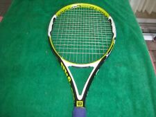 "Empuñadura de raqueta de tenis Wilson N Code Pro Open X MP 100 4 1/4", usado segunda mano  Embacar hacia Argentina