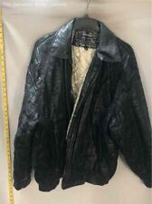 xxxl black leather jacket for sale  Detroit