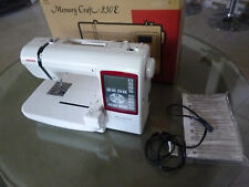 Janome Memory Craft 230E Embroidery Machine for sale  Saint Petersburg