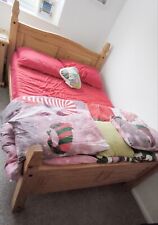 Pine double bed for sale  COLCHESTER