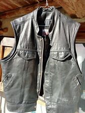 Gilet cuir biker d'occasion  Foix