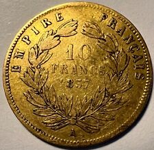 Francs 1857 napoleon d'occasion  Paris XVII