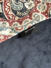 Cobertor Envogue 59x50 polegadas cobertor azul creme borgonha pesado 2 lb 8 oz peso comprar usado  Enviando para Brazil