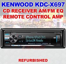 RECEPTOR DE CD KENWOOD EXCELON KDC-X697 (RECONDICIONADO DE FÁBRICA) CONTROLE REMOTO AM/FM EQ AMP, usado comprar usado  Enviando para Brazil