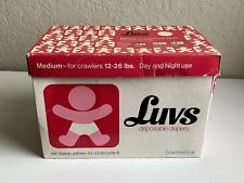 Vintage luvs diapers for sale  Bulverde