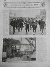 1908 Medio Bomberos Mine Equipo Salvavidas Entradas Fregaderos 1 Journal Ancien segunda mano  Embacar hacia Argentina