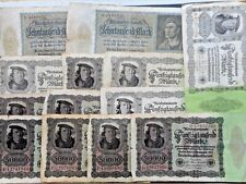 29 Stck. Geldscheine Deutsches Reich     (01) gebraucht kaufen  Dresden