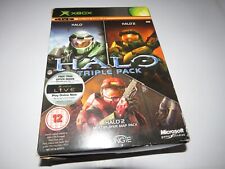 Halo pacote triplo XBOX pal versão Reino Unido entrega rastreada + garantia estendida comprar usado  Enviando para Brazil