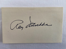 Ray nitschke autographed for sale  Pickerington
