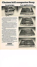 1975 sony compact d'occasion  Expédié en Belgium