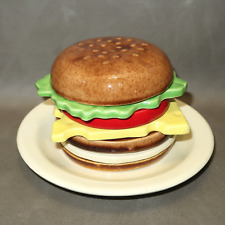 VTG Jam Inc Deli Hamburger Cheeseburger Coaster Set by Jo Anne Marquardt 1979 for sale  Shipping to South Africa