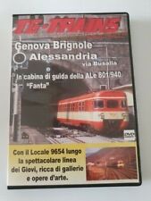 (D4) DVD treni: Genova Brignole - Alessandria con Ale 801/940 usato  Italia