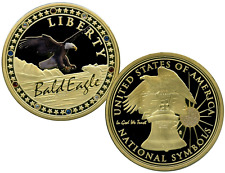Used, BALD EAGLE NATIONAL BIRD COLOSSAL COMMEMORATIVE COIN PROOF VALUE $199.95 for sale  Brooklyn