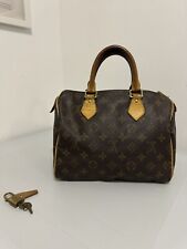 Bolsa tote Louis Vuitton feminina Speedy 25 alça enrolada monograma lona marrom comprar usado  Enviando para Brazil