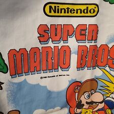 Paneles de cortina de Nintendo Super Mario Brothers Legend of Zelda dos 24""x 81"" 1988, usado segunda mano  Embacar hacia Argentina
