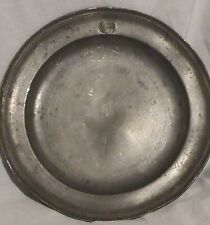Antique pewter plate for sale  CANTERBURY