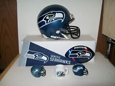 NFL SEATTLE SEAHAWKS RIDDELL FOOTBALL MINI HELMET LOT -  SIZE 3 5/8 for sale  Shipping to South Africa