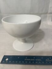 Vintage Milk Glass Bowl on Pedastal Vase? RARE for sale  Shipping to South Africa
