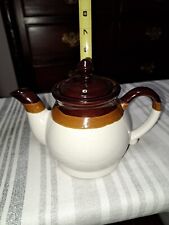 Stoneware teapot brown for sale  Shipping to Ireland