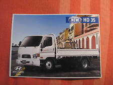 Folheto Hyundai HD 35 caminhão prospekt  comprar usado  Enviando para Brazil