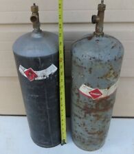 Used, 2 - Acetylene B Tank - 40 cubic ft - Welding Gas Cylinder Bottles - EMPTY Tanks for sale  Fountain