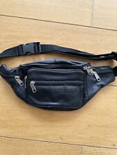 vintage leather bumbag for sale  STANMORE