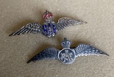 Raf badges white for sale  LONDON