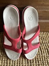 Crocs raspberry sliders for sale  CREWE