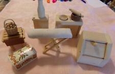 Pieces wooden dollhouse for sale  Noble