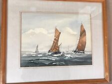 Thames barge painting for sale  COLCHESTER