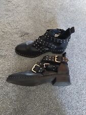 Ladies black studded for sale  WAKEFIELD